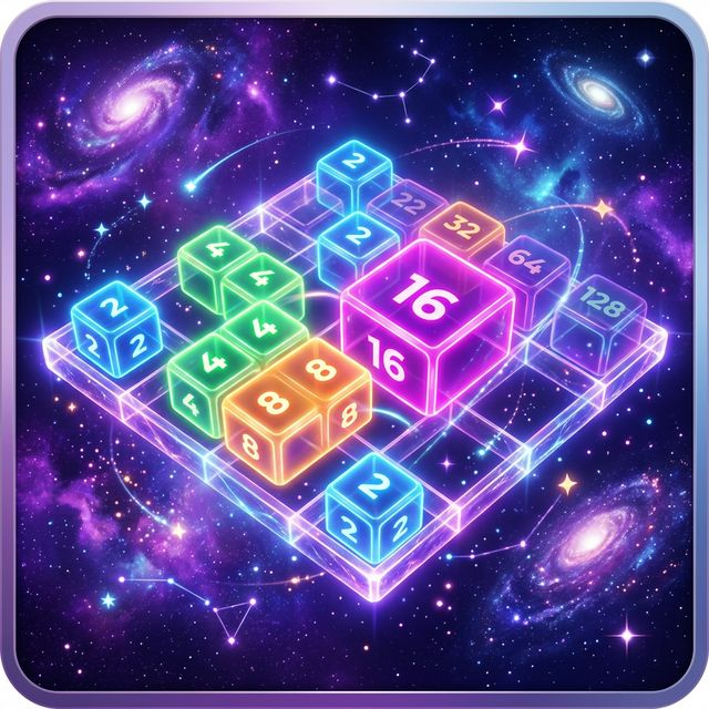 Mergify Blocks Puzzle Neon Grid